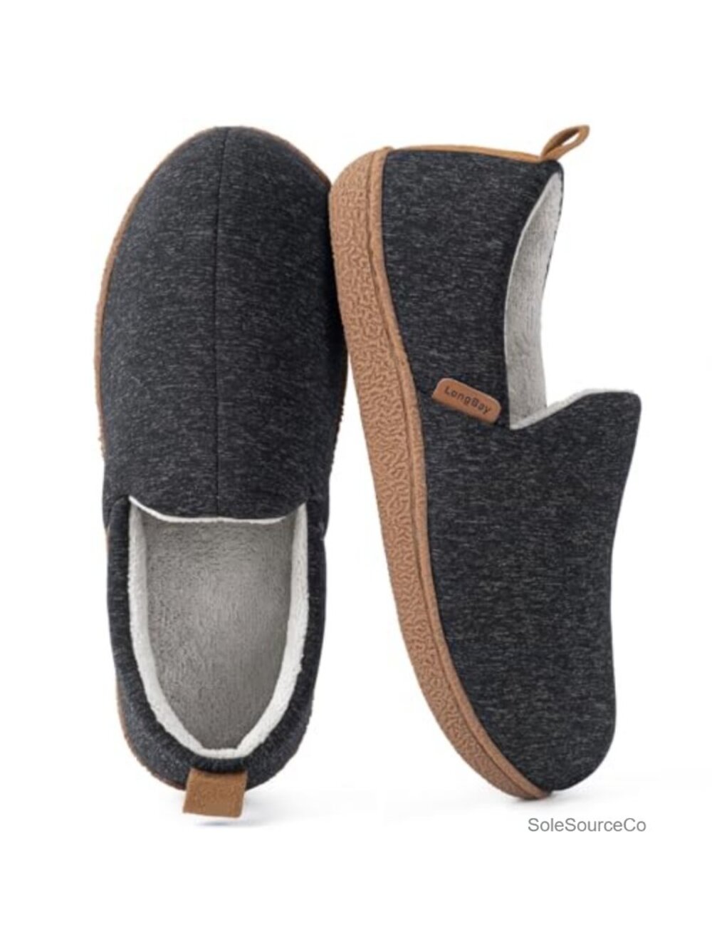 Memory Foam Slippers Cozy House Shoes Non-Slip Indoor Outdoor Women's